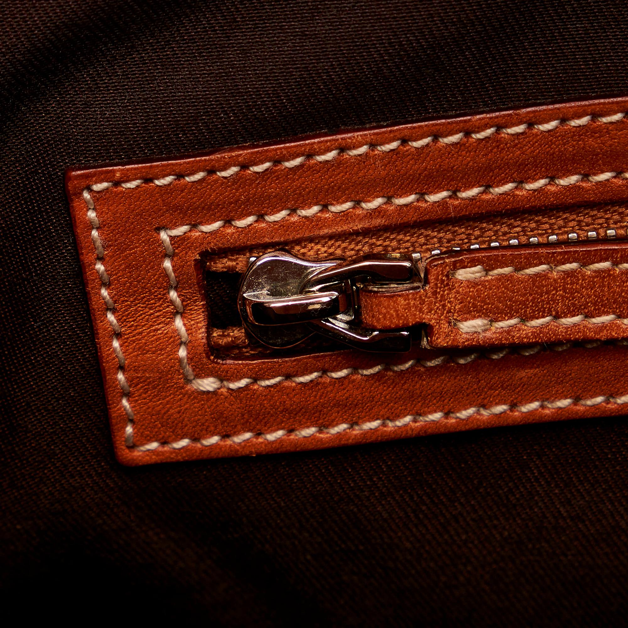 Gucci Web Canvas Reins Shoulder Bag (SHG-32403)