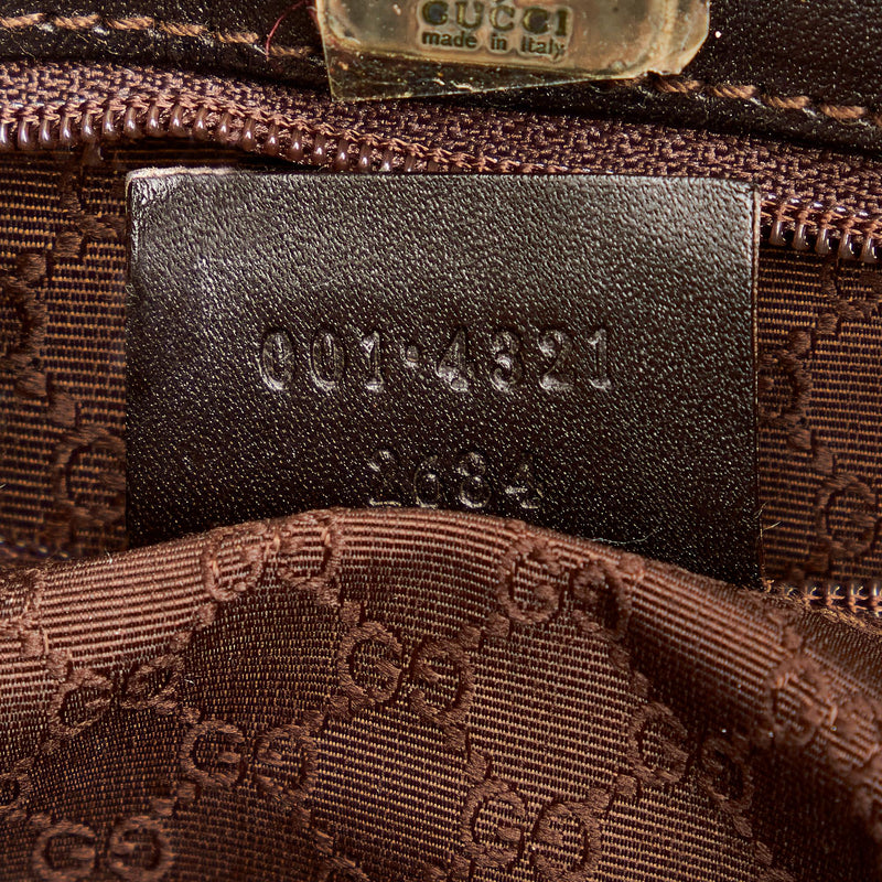 Gucci Web Canvas Shoulder Bag (SHG-25119)