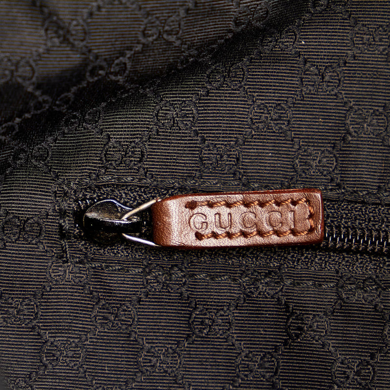 Gucci Web Jackie Canvas Shoulder Bag (SHG-27553)