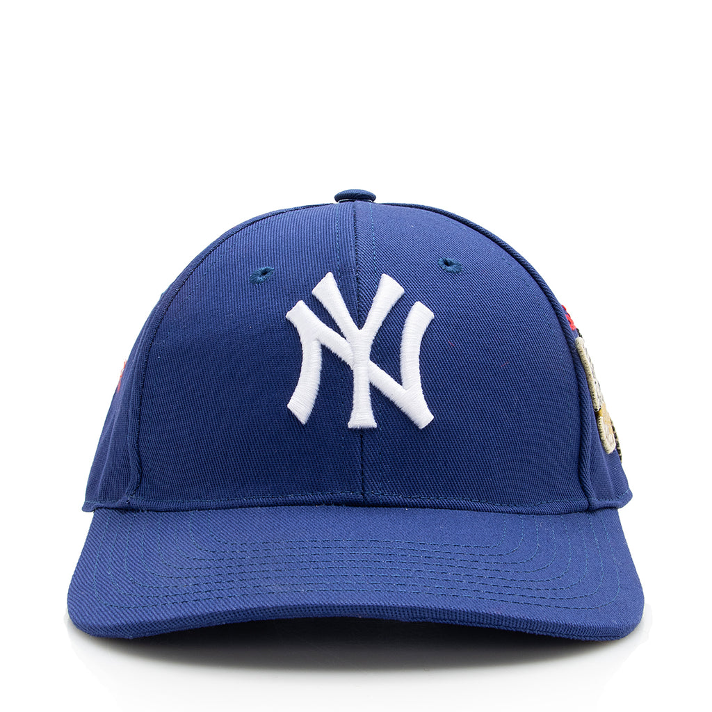 Gucci X MLB NY Yankees Cotton Embroidered Moth Baseball Hat - Size S ( –  LuxeDH
