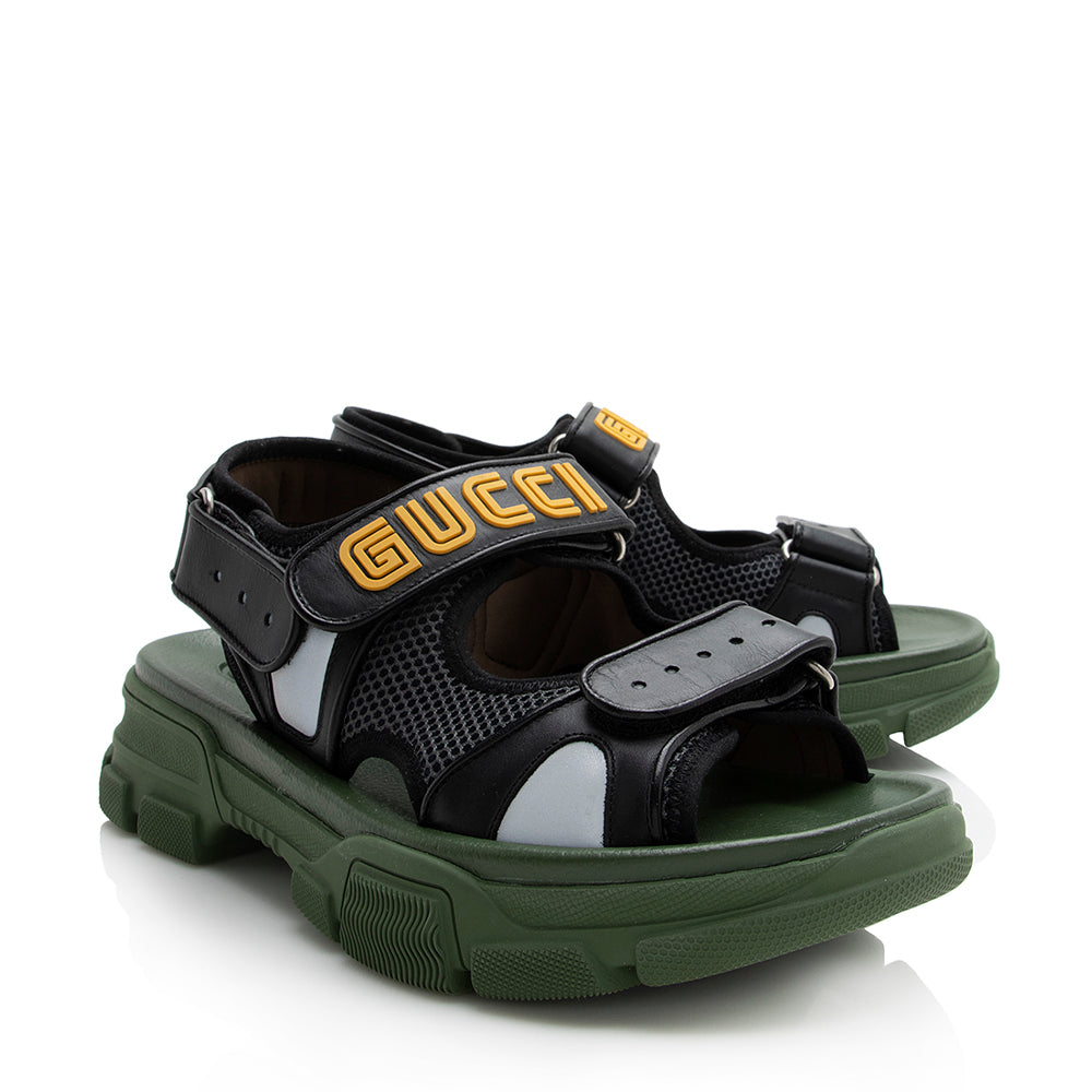 Gucci X SEGA Flashtrek Sandals - Men's Size 7 / 41 (SHF-22057)