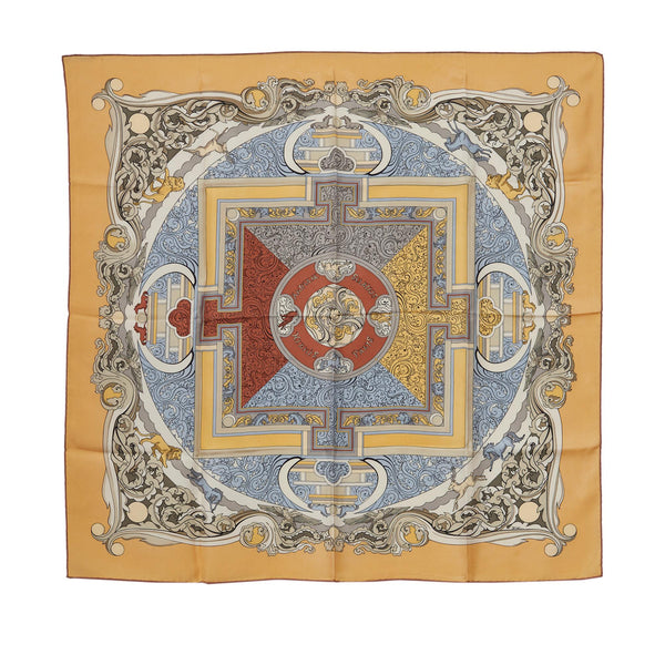 Hermes Animaux Solaires Silk Scarf (SHG-36438)
