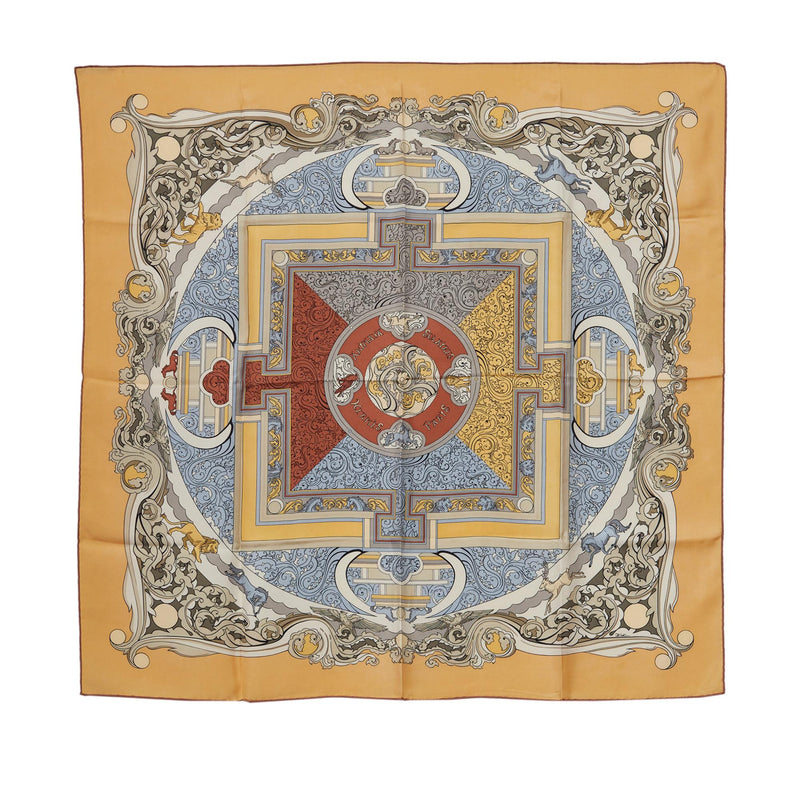 Hermes Animaux Solaires Silk Scarf (SHG-36438)