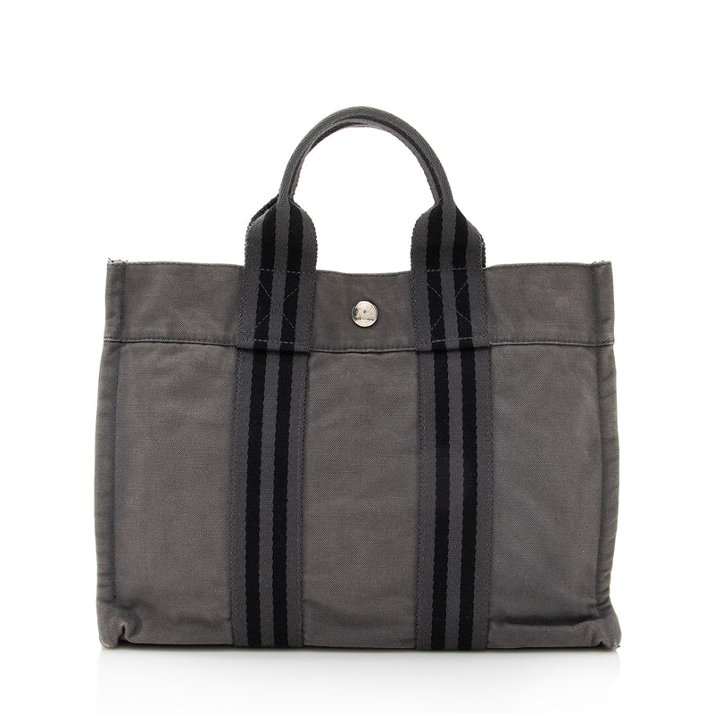 Hermes Canvas Herline PM Tote (SHF-22476)