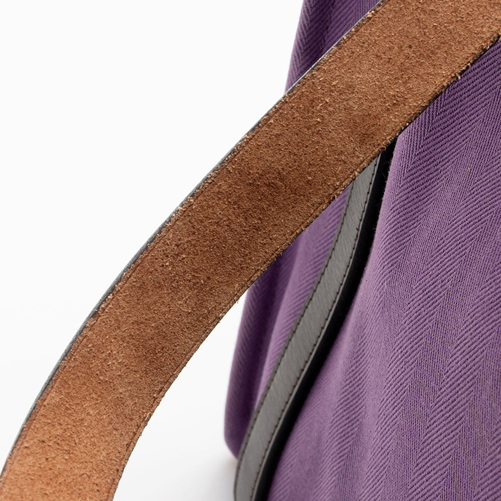 Hermes Canvas Leather Cabalicol Tote (SHF-21627)