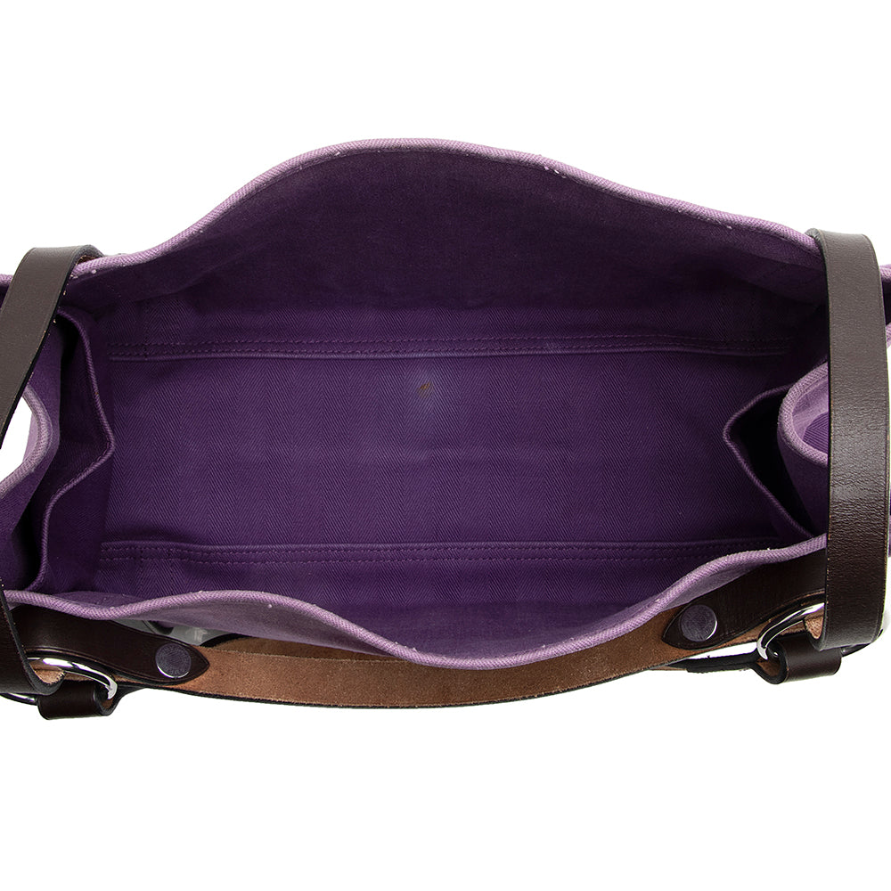 Hermes Canvas Leather Cabalicol Tote (SHF-21627)