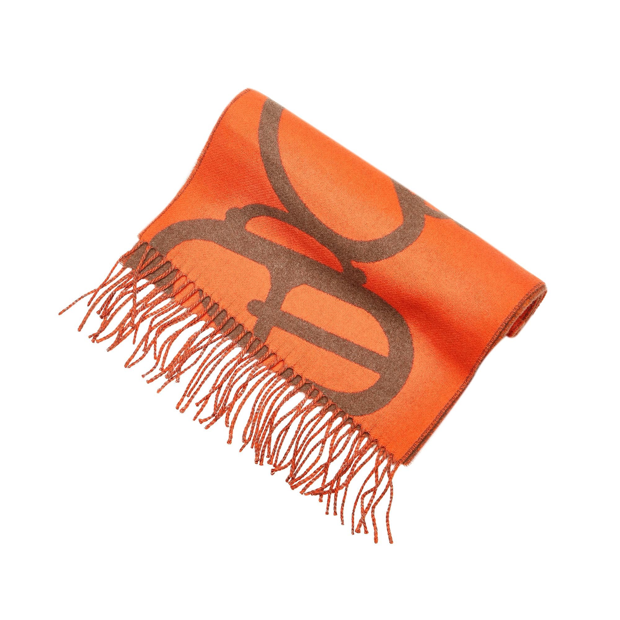 Hermes Cashmere Muffler (SHG-34691)