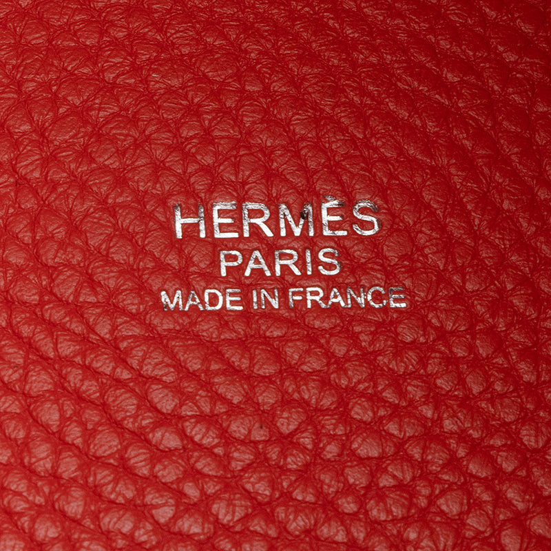 Hermes Clemence Picotin TGM Shoulder Bag (SHF-21597)