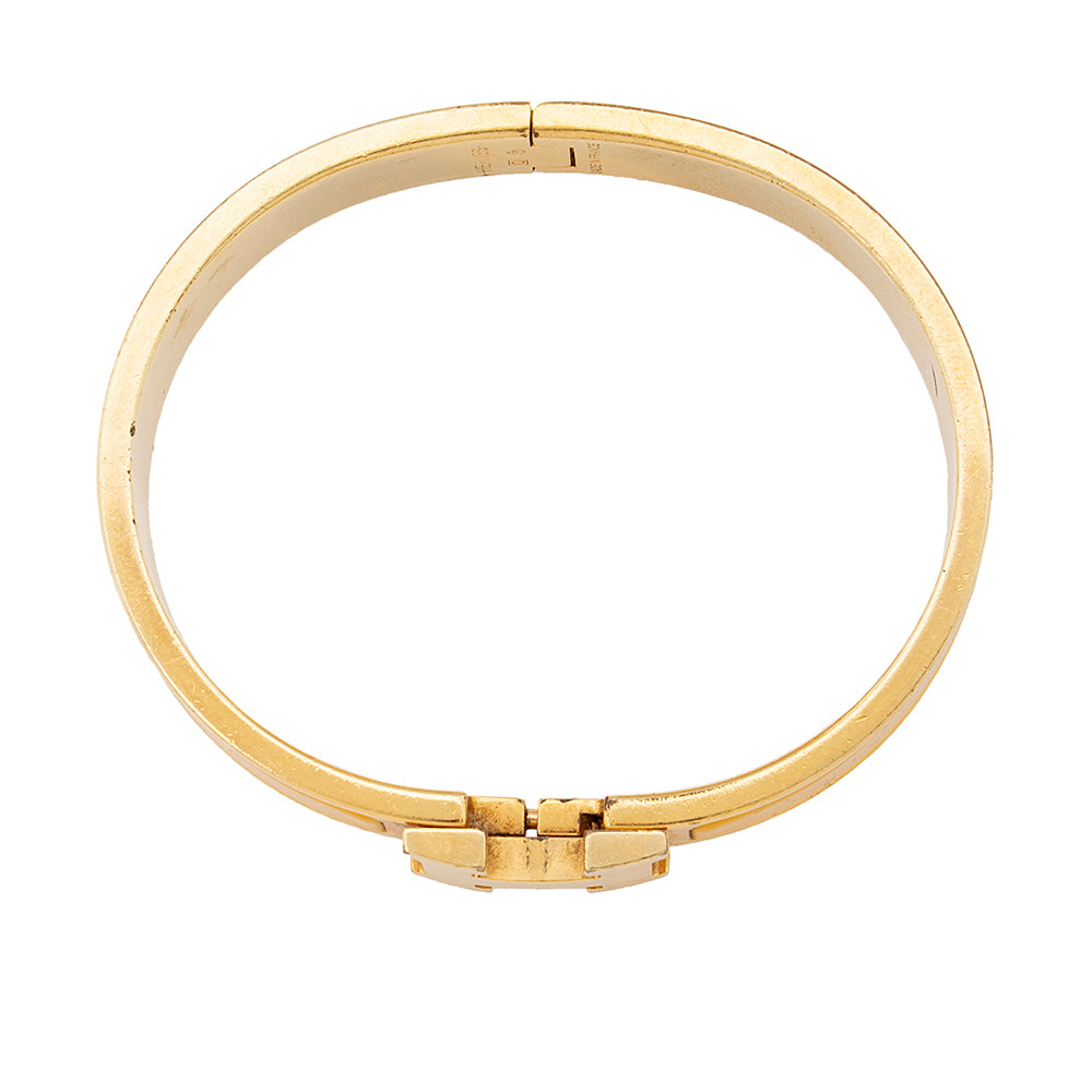 Hermes Clic Clac H Narrow Bracelet (SHF-22110)