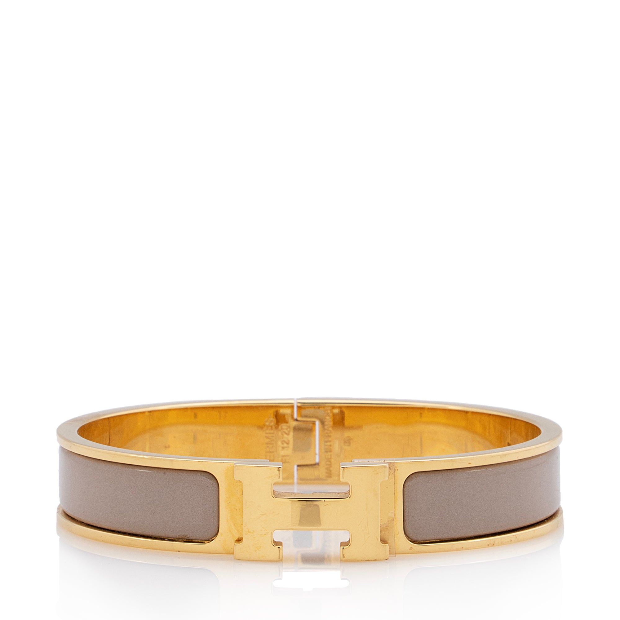 Hermes Clic Clac H Narrow Bracelet (SHF-22803)