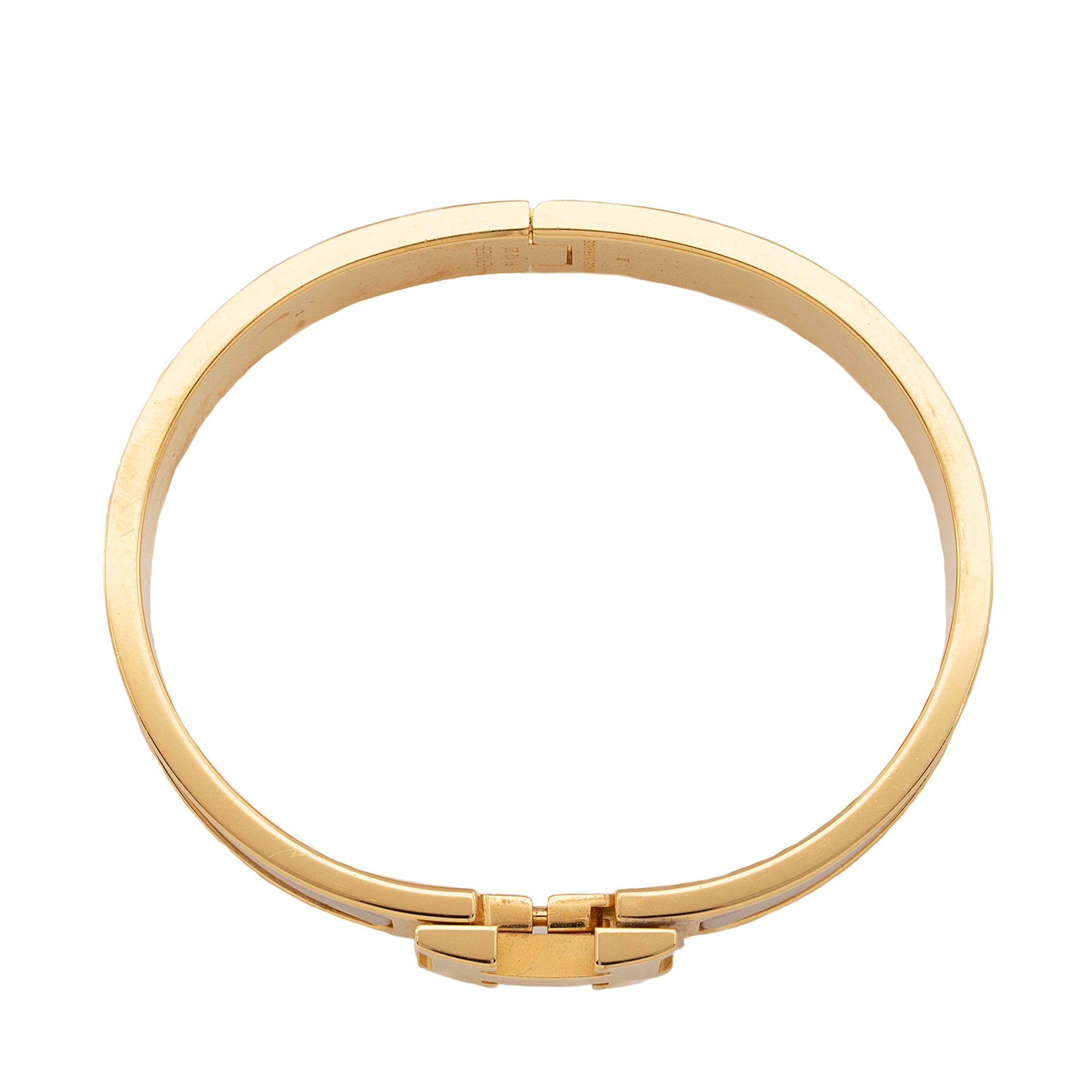 Hermes Clic Clac H Narrow Bracelet (SHF-22803)