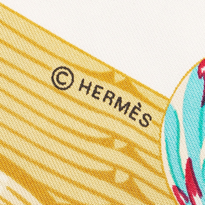 Hermes Couvee dHermes Silk Scarf (SHG-36432)
