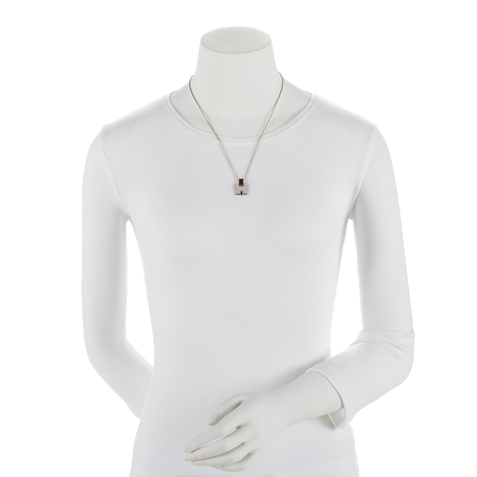 Hermes Eileen Pendant Necklace (SHF-22272)