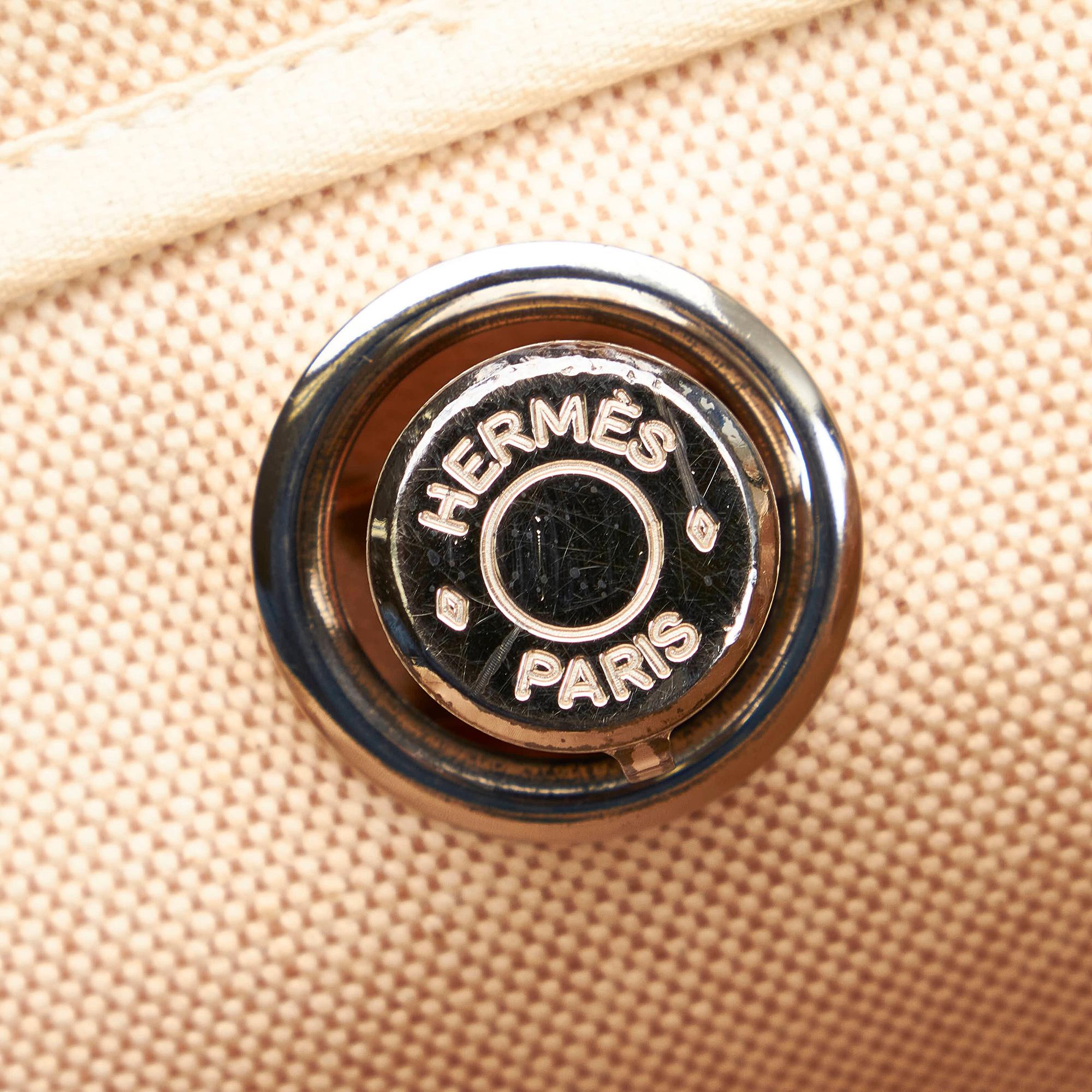 Hermes Herbag Canvas Backpack (SHG-32314)