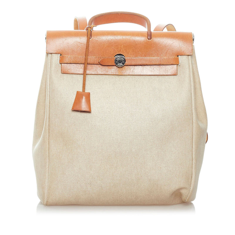 Hermes Herbag Canvas Backpack (SHG-32314)