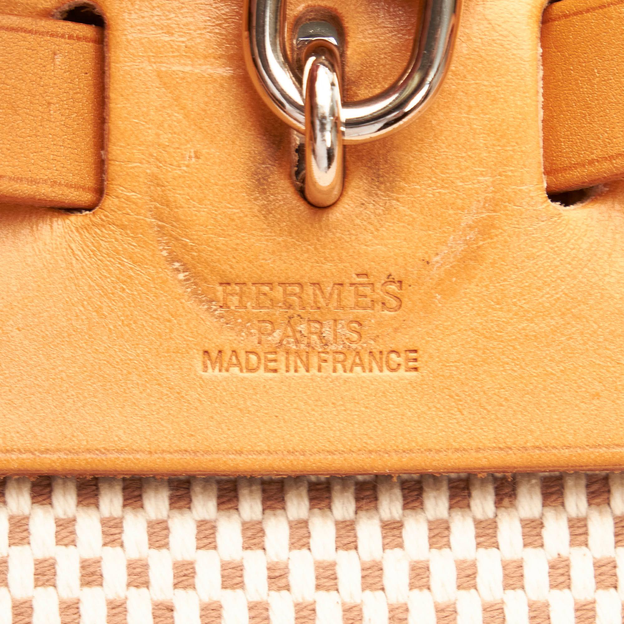 Hermes Herbag Canvas Backpack (SHG-33722)