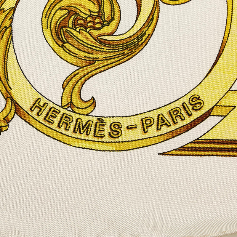 Hermes Les Tuileries Silk Scarf (SHG-36508)