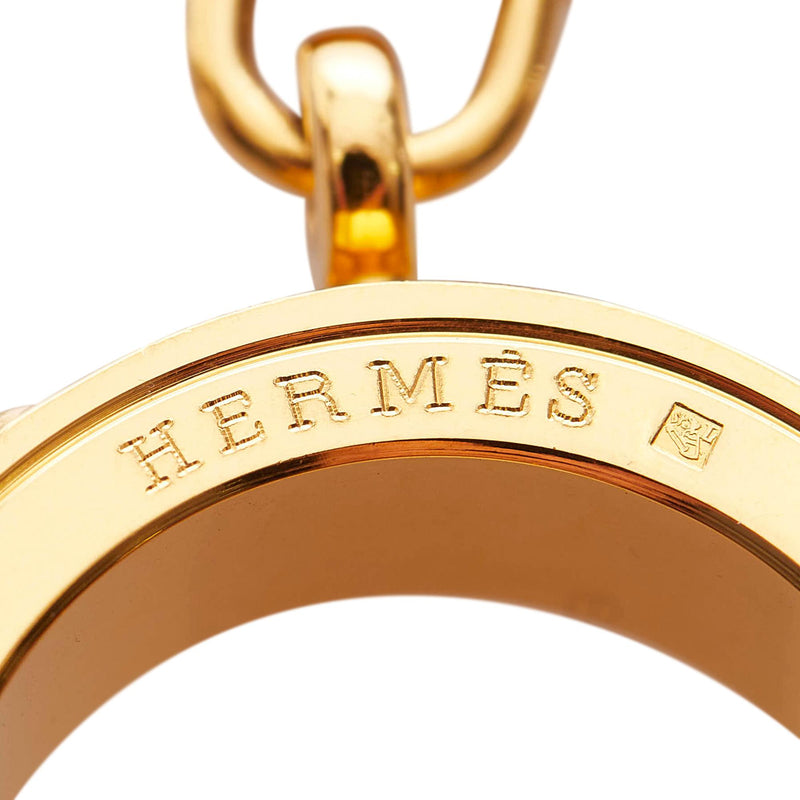 Hermes Loop Charms Cadenas Scarf Ring (SHG-28425)