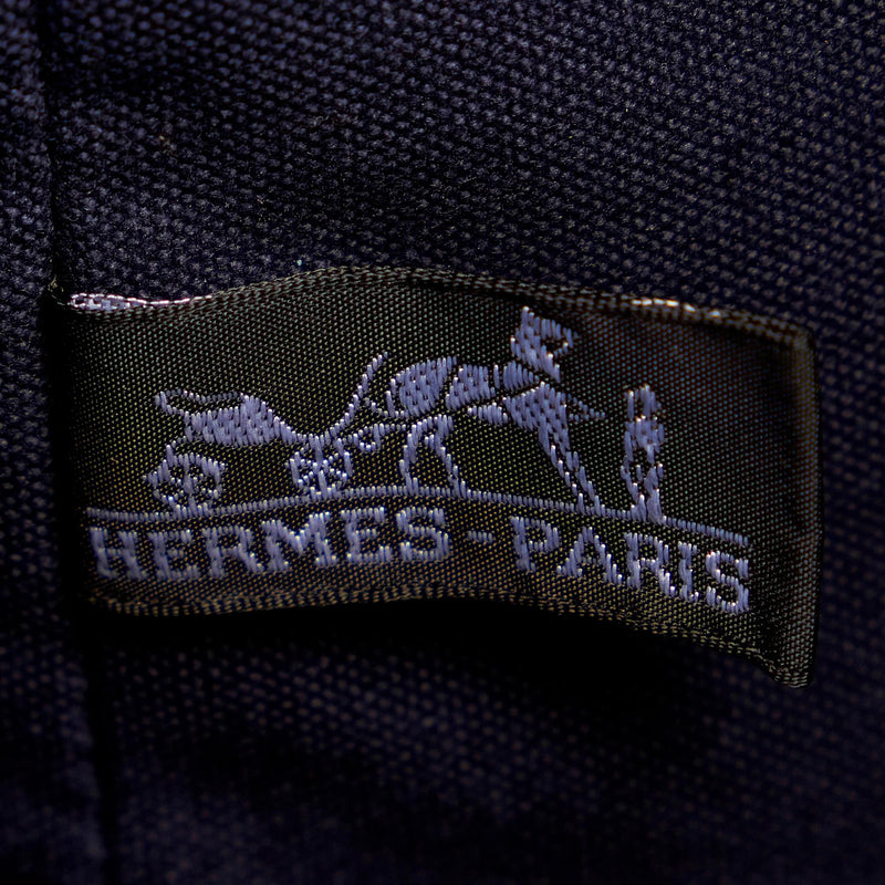 Hermes Polochon Mimile Canvas Backpack (SHG-32271)