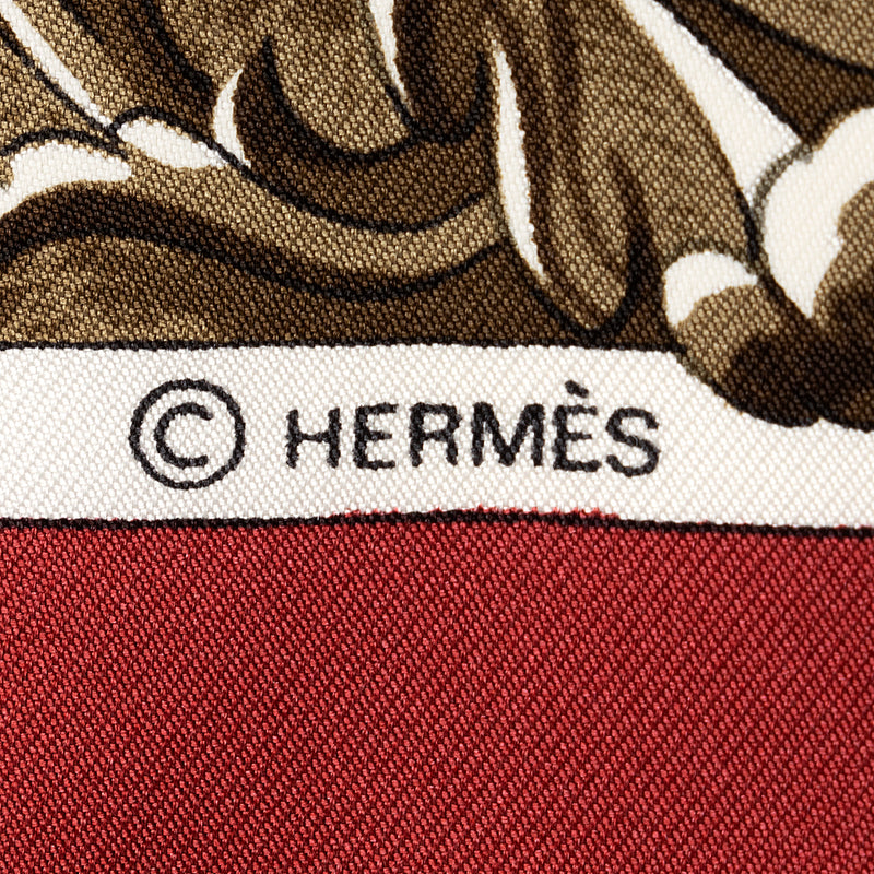 Hermes Silk Chiver 90cm Scarf (SHF-21075)