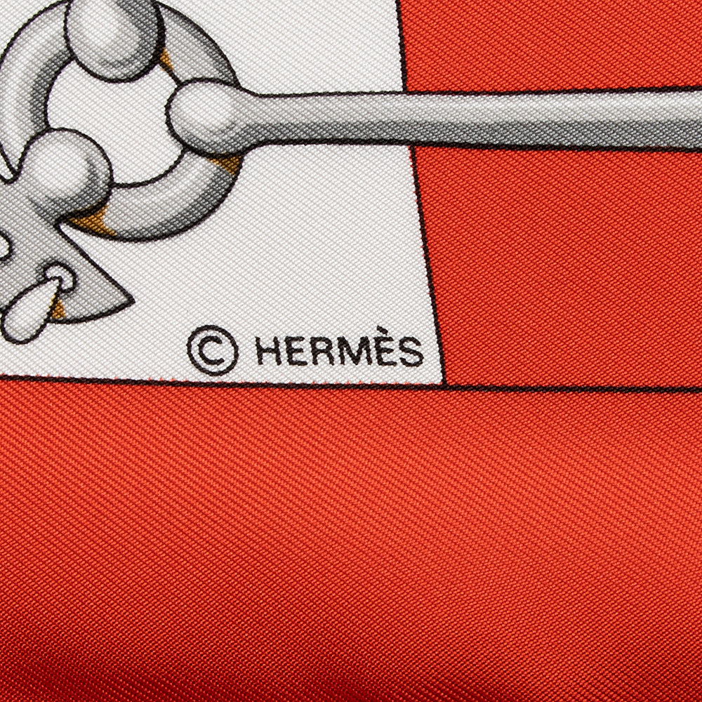 Hermes Silk Cliquetis 90cm Scarf (SHF-21096)