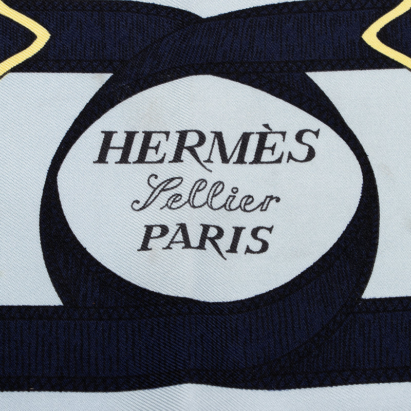 Hermes Silk Eperon D'Or 90 cm Scarf (SHF-20043)