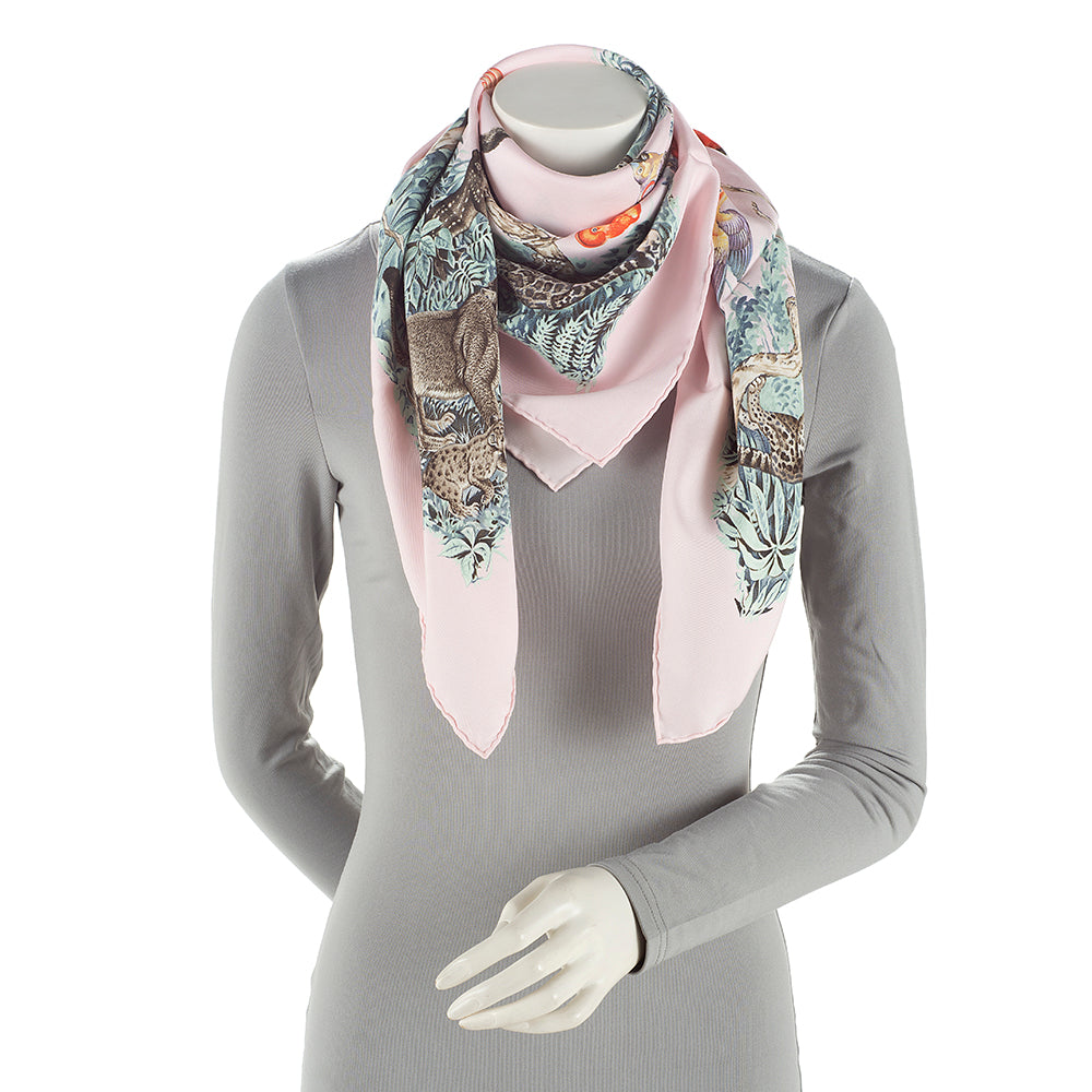 Hermes Silk Equateur 90cm Scarf (SHF-20652)