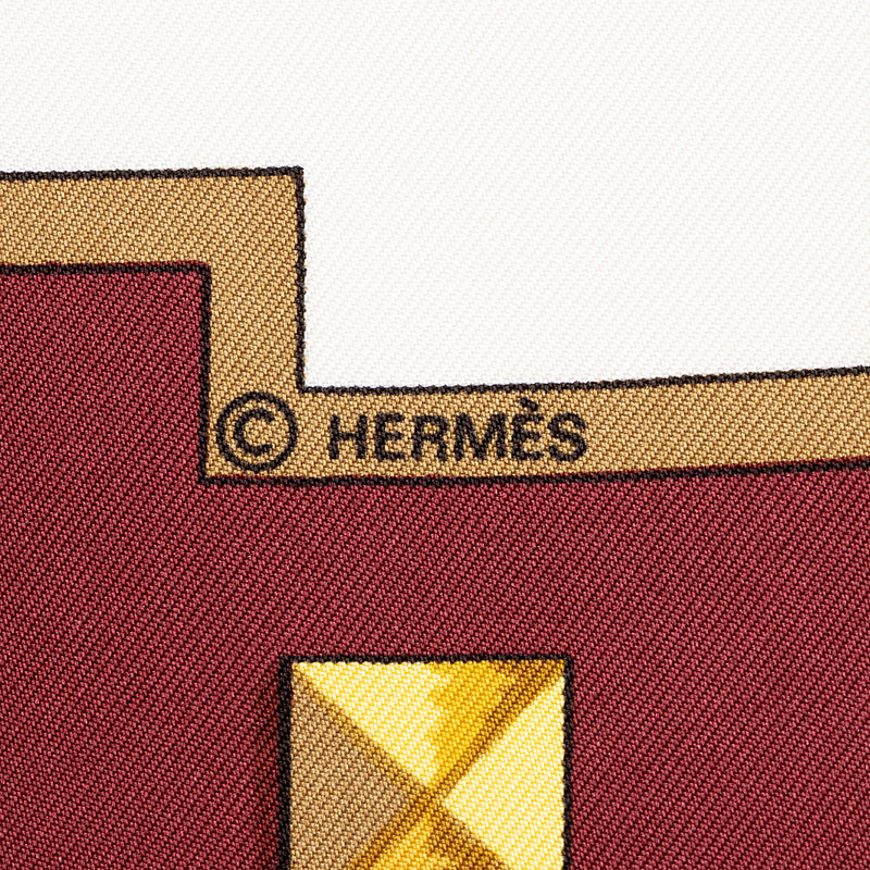 Hermès Authenticated Carré 90 Silk Handkerchie