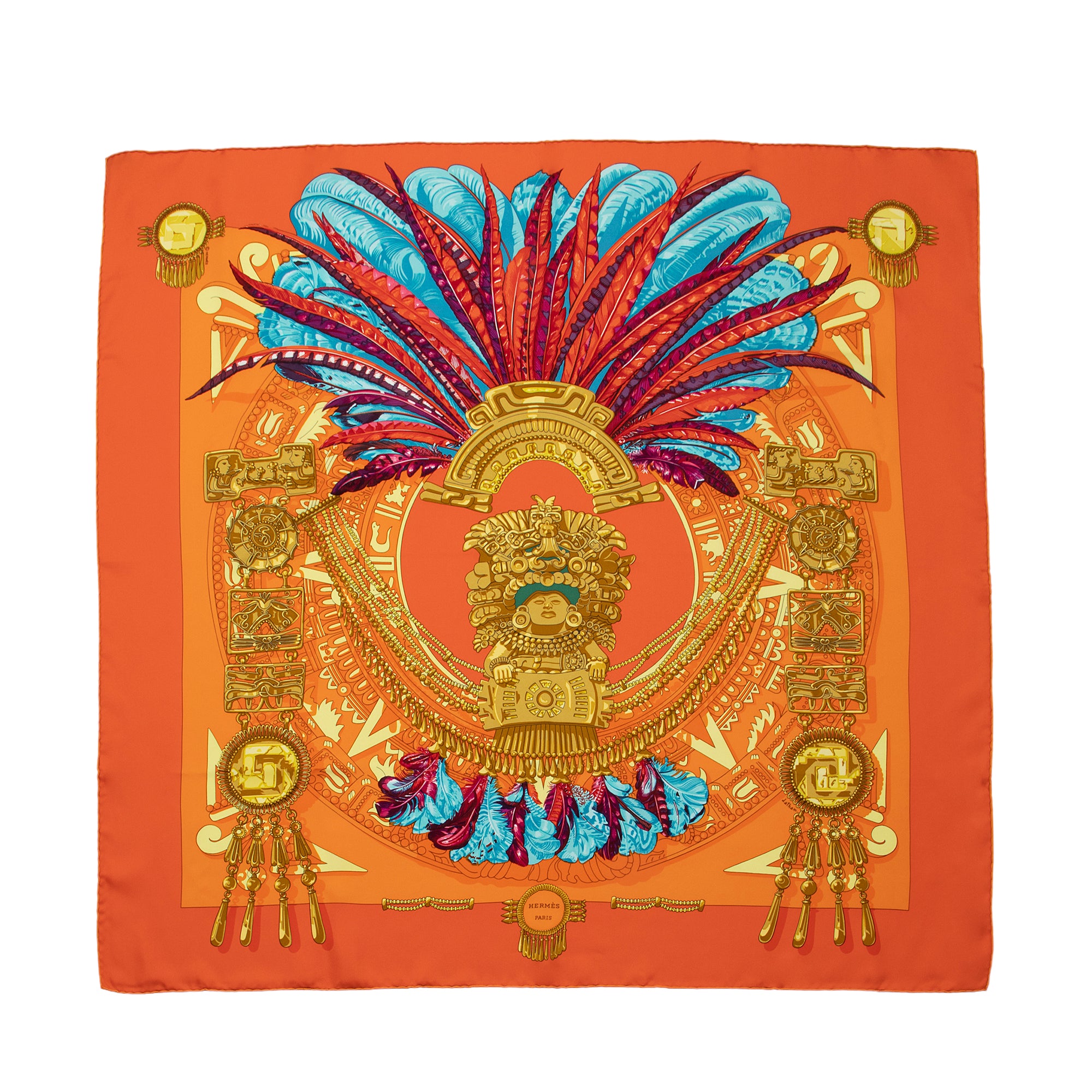 Hermes Silk Mexique 90cm Scarf (SHF-JEiZyi)