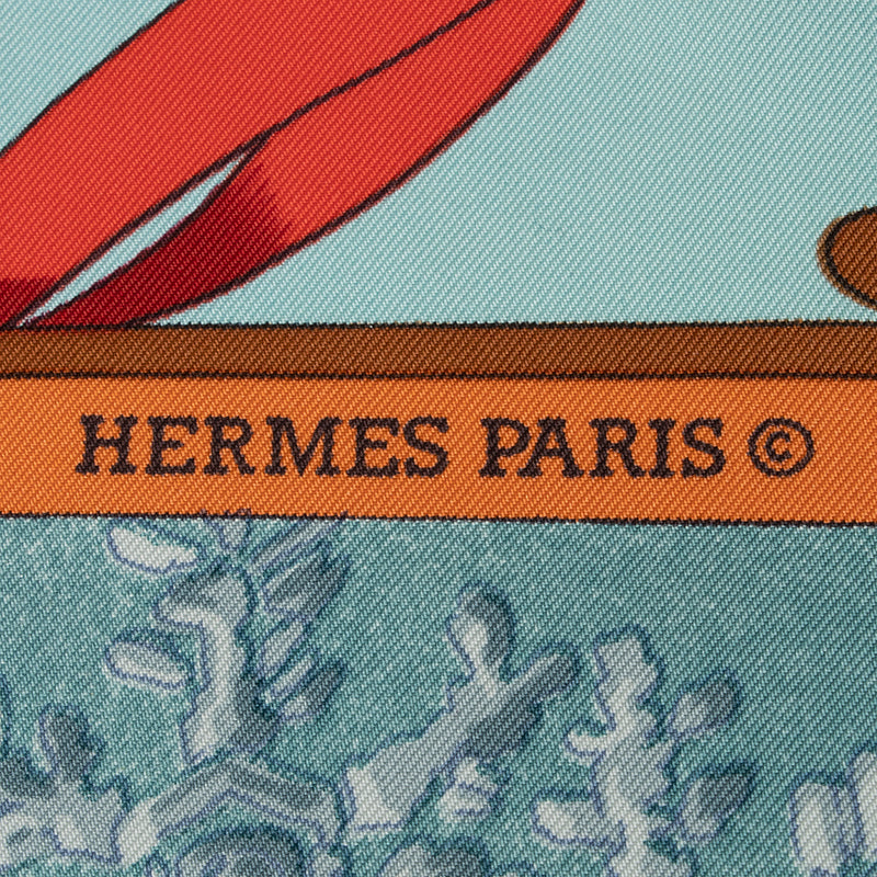Neige d'Antan II Detail Jacquard Hermes Scarf - It's All Goode