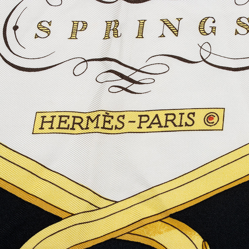 Hermes Silk Springs 90cm Scarf (SHF-21481)