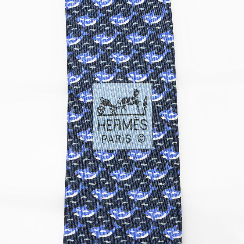 Hermes Silk Tie (SHF-21352)