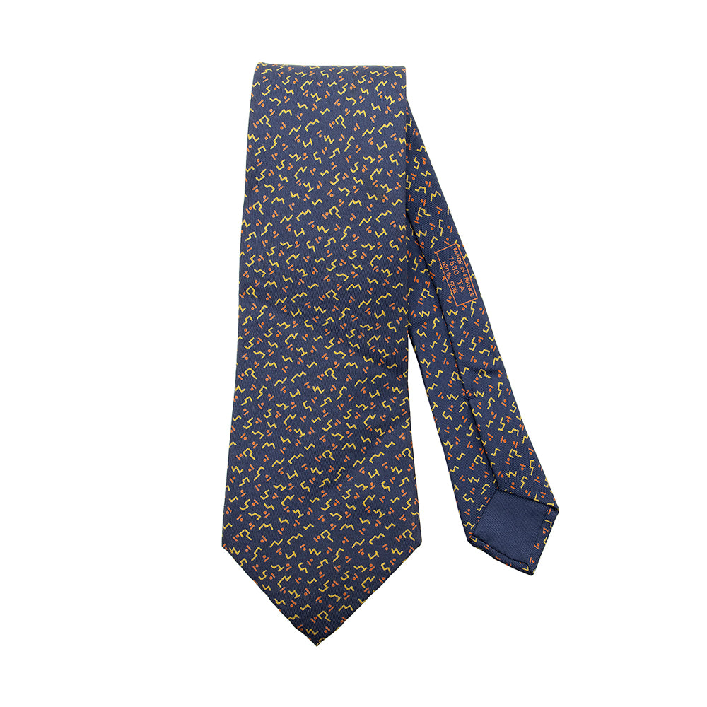 Hermes Silk Tie (SHF-21390)
