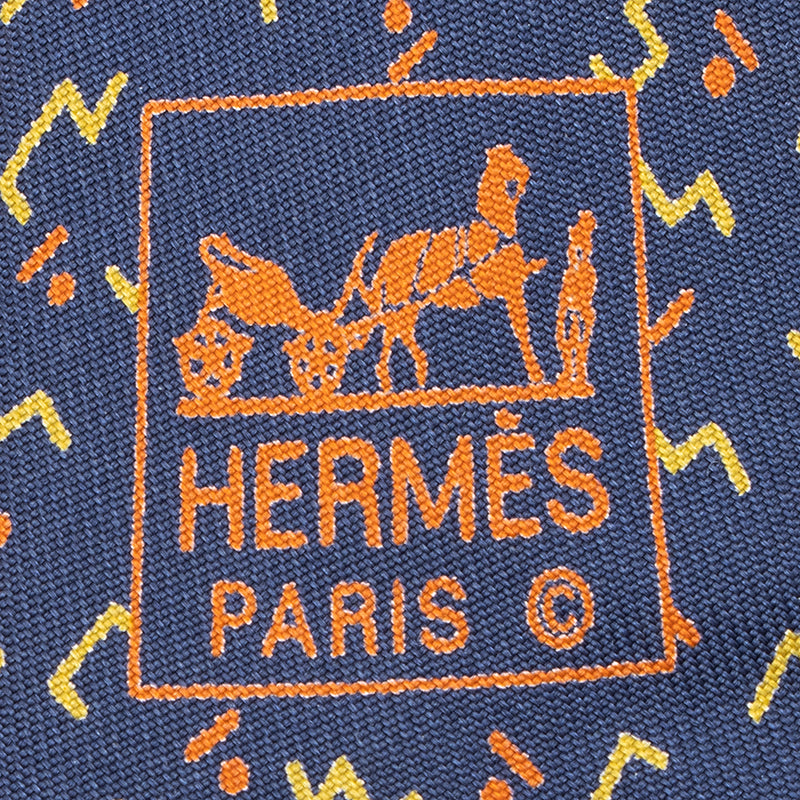 Hermes Silk Tie (SHF-21390)