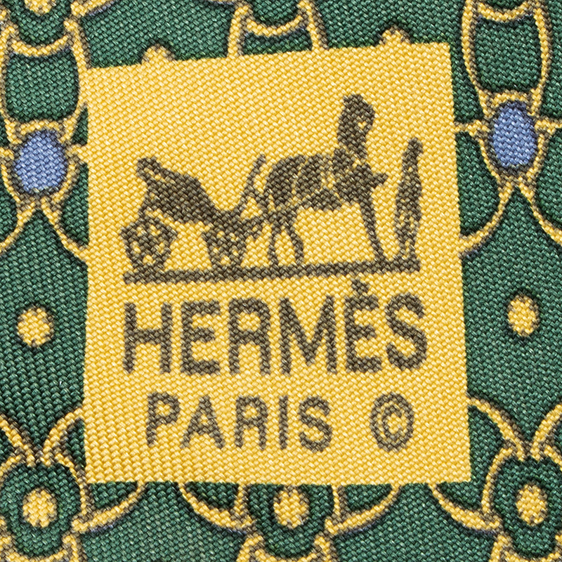 Hermes Silk Tie (SHF-21391)