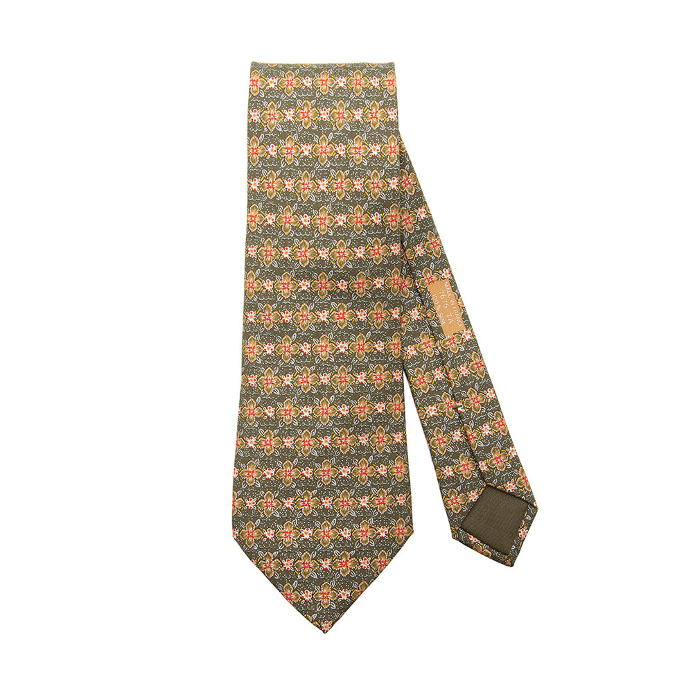 Hermes Silk Tie (SHF-21392)