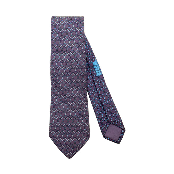 Hermes Silk Tie (SHF-21359)