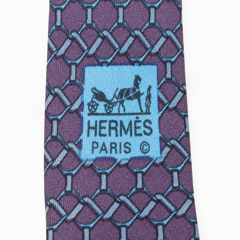 Hermes Silk Tie (SHF-21359)