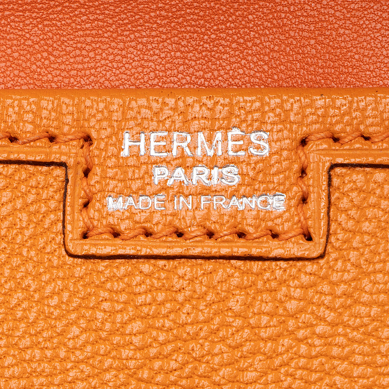 2799 - Camaragrancanaria Shop - Hermes Jige pouch in blue Swift
