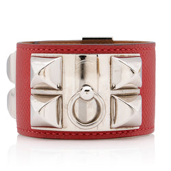 Hermes Swift Leather Collier de Chien Bracelet (SHF-21803)