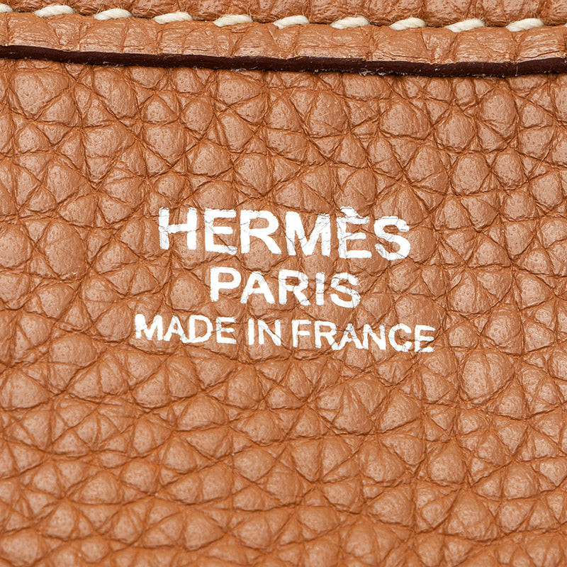 Hermes Taurillion Clemence Evelyne II PM Shoulder Bag (SHF-20811)