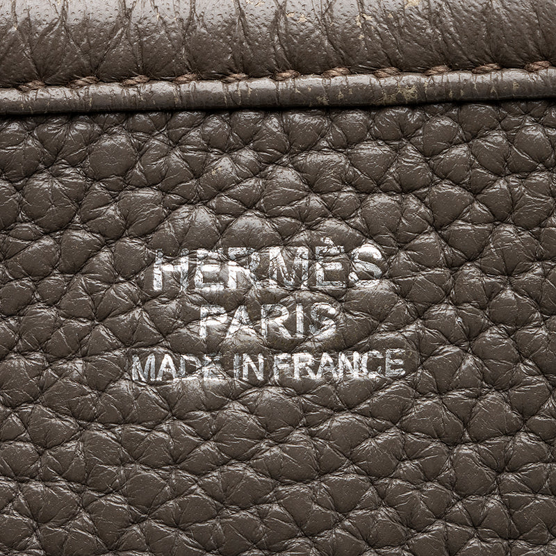 Hermes Taurillon Clemence Evelyne III PM Shoulder Bag (SHF-20581) – LuxeDH