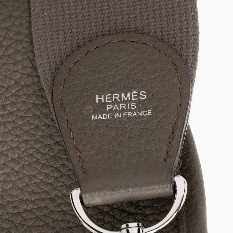 Hermes Taurillon Clemence Evelyne III PM Shoulder Bag (SHF-22515)