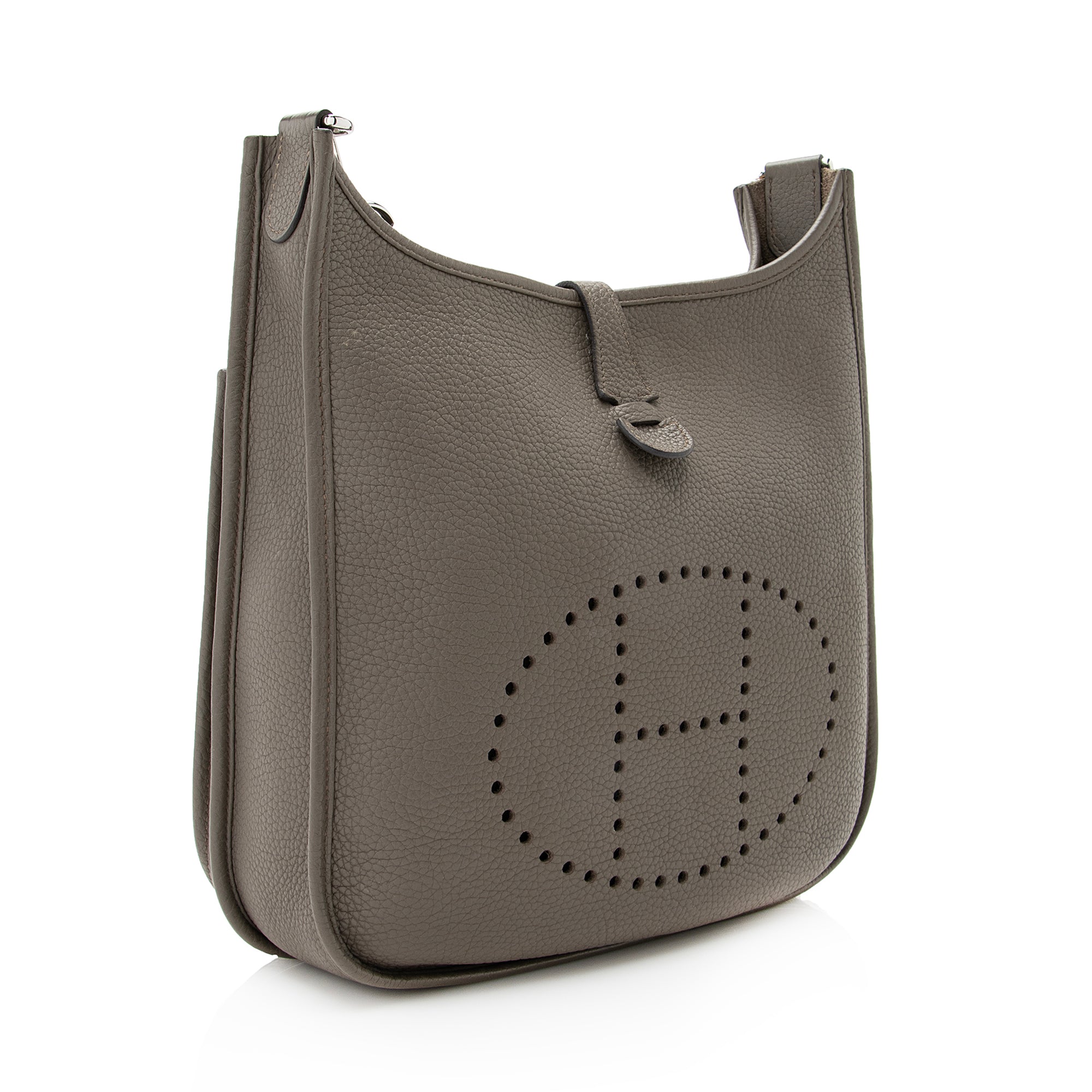 Hermes Taurillon Clemence Evelyne III PM Shoulder Bag (SHF-22515)