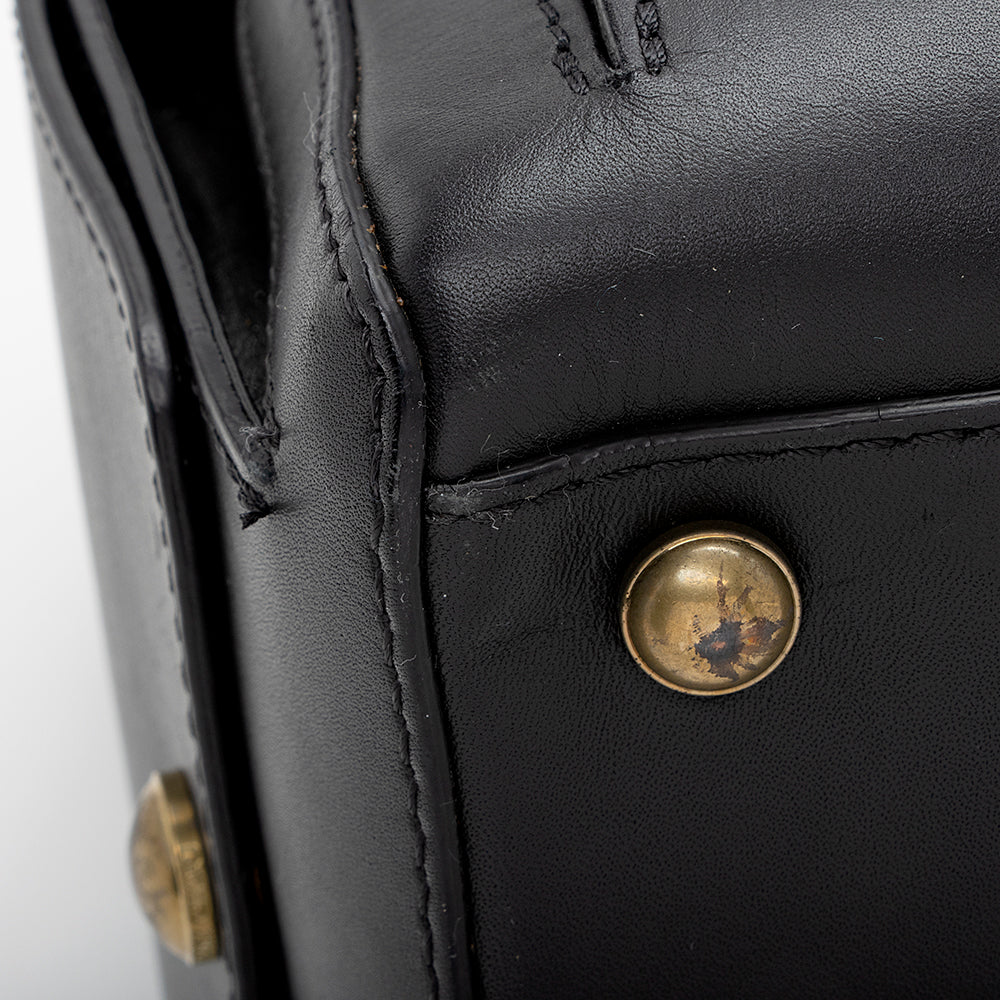 Jimmy Choo Calf Hair Leopard Catherine Satchel (SHF-16107)