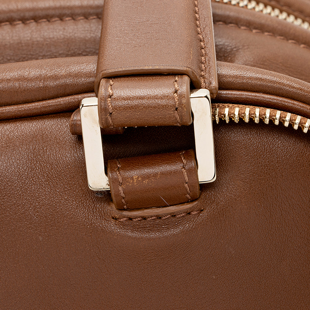 Jimmy Choo Calfskin Justine Large Tote (SHF-15970)