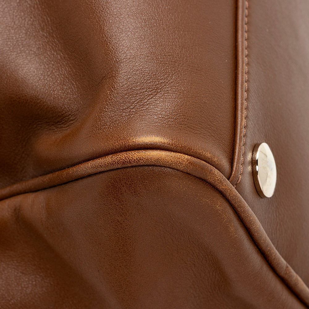 Jimmy Choo Calfskin Justine Large Tote (SHF-15970)