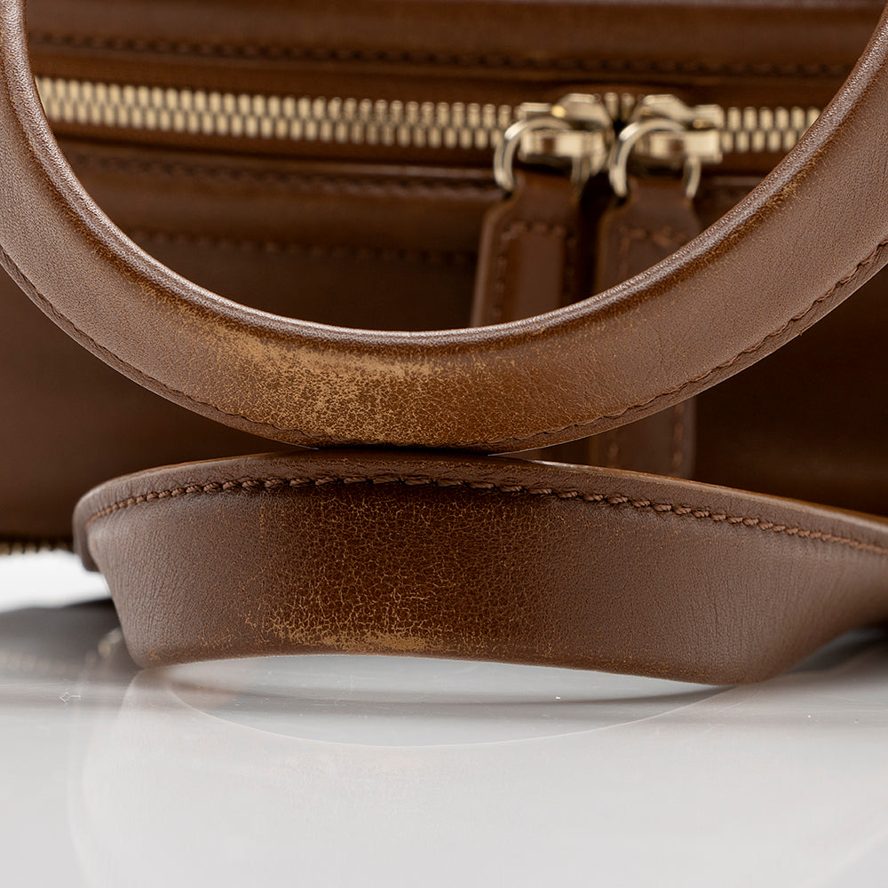 Jimmy Choo Calfskin Justine Large Tote (SHF-15970)