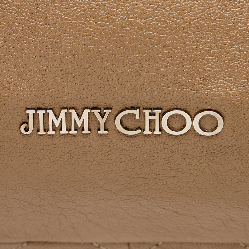 Jimmy Choo Leather Becka Chain Messenger Bag - FINAL SALE (SHF-14165)