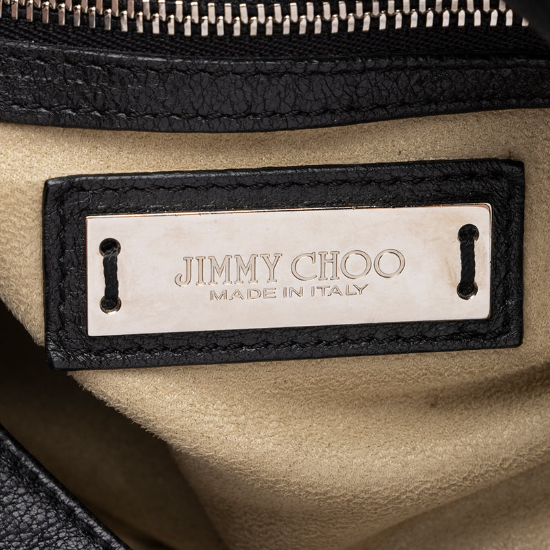 Jimmy Choo Leather Biker Small Crossbody Bag (SHF-16556)
